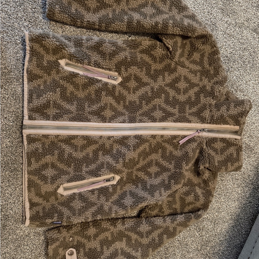 Patagonia Brown Fleece Jacket